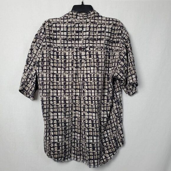 Greg Norman Large Brown Button Front Shirt - Picture 3 of 6